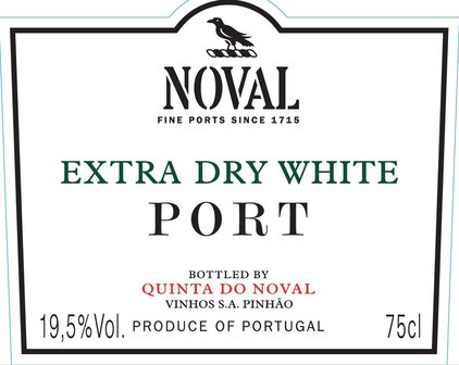Etiket witte port