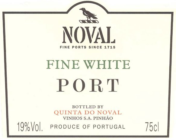 Etiket Noval fine white port